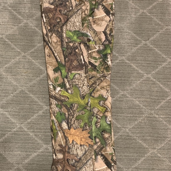 True Timber HTC Green lightweight soft shell Pants Sz L - Picture 4 of 7